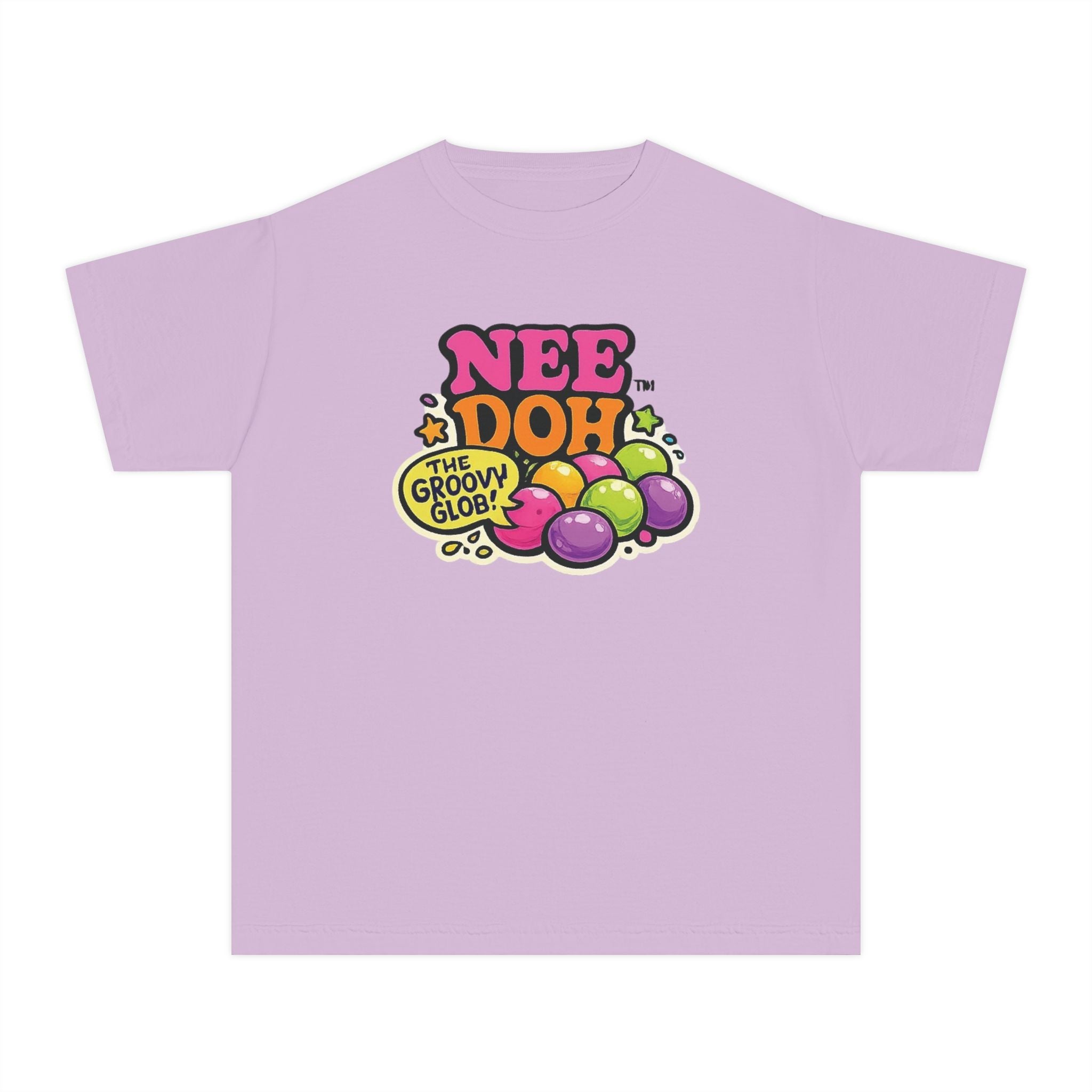 Youth Tee — "Nee Doh! The Groovy Glob" Retro Bubble Graphic
