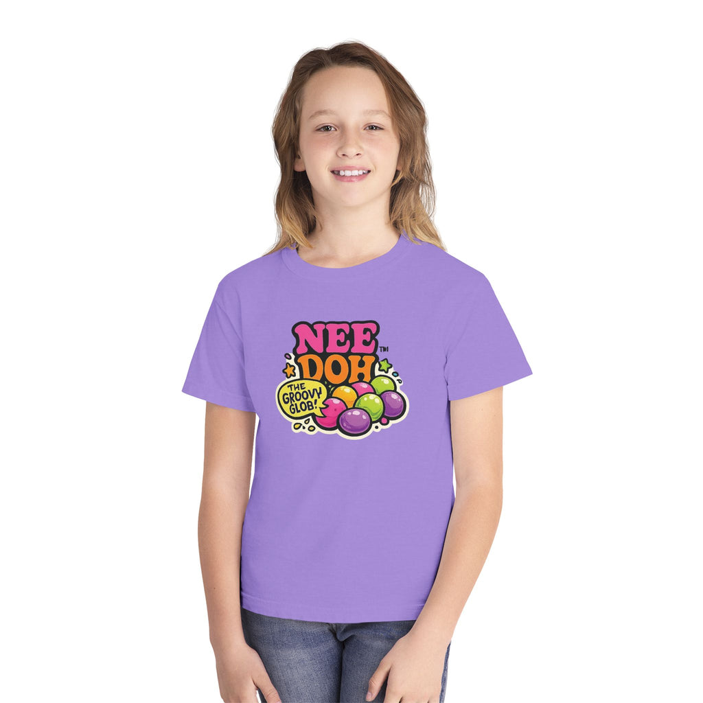 Youth Tee — "Nee Doh! The Groovy Glob" Retro Bubble Graphic