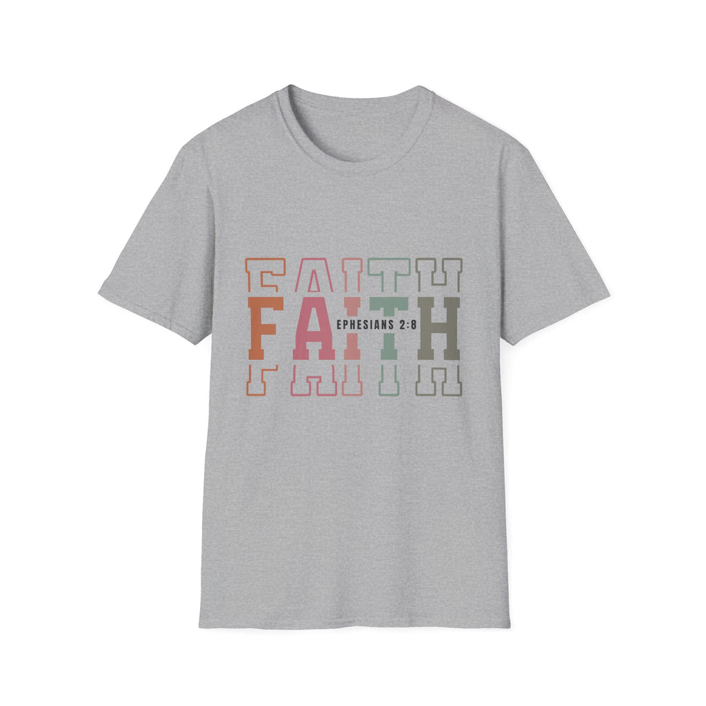 Faith Ephesians 2:8 T-Shirt — Inspirational Christian Tee