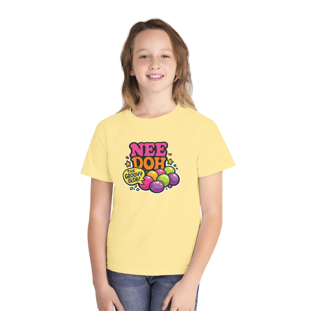 Youth Tee — "Nee Doh! The Groovy Glob" Retro Bubble Graphic