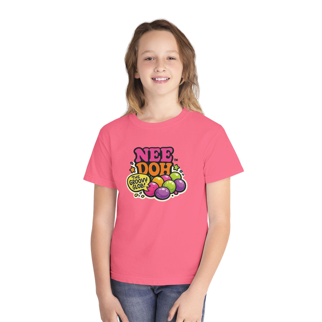 Youth Tee — "Nee Doh! The Groovy Glob" Retro Bubble Graphic
