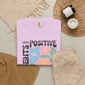Positive Thoughts Floral T-Shirt — Grow Positive Motivational Tee