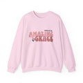Amazing Grace Sweatshirt — "Saved by His Amazing Grace" Christian Crewneck