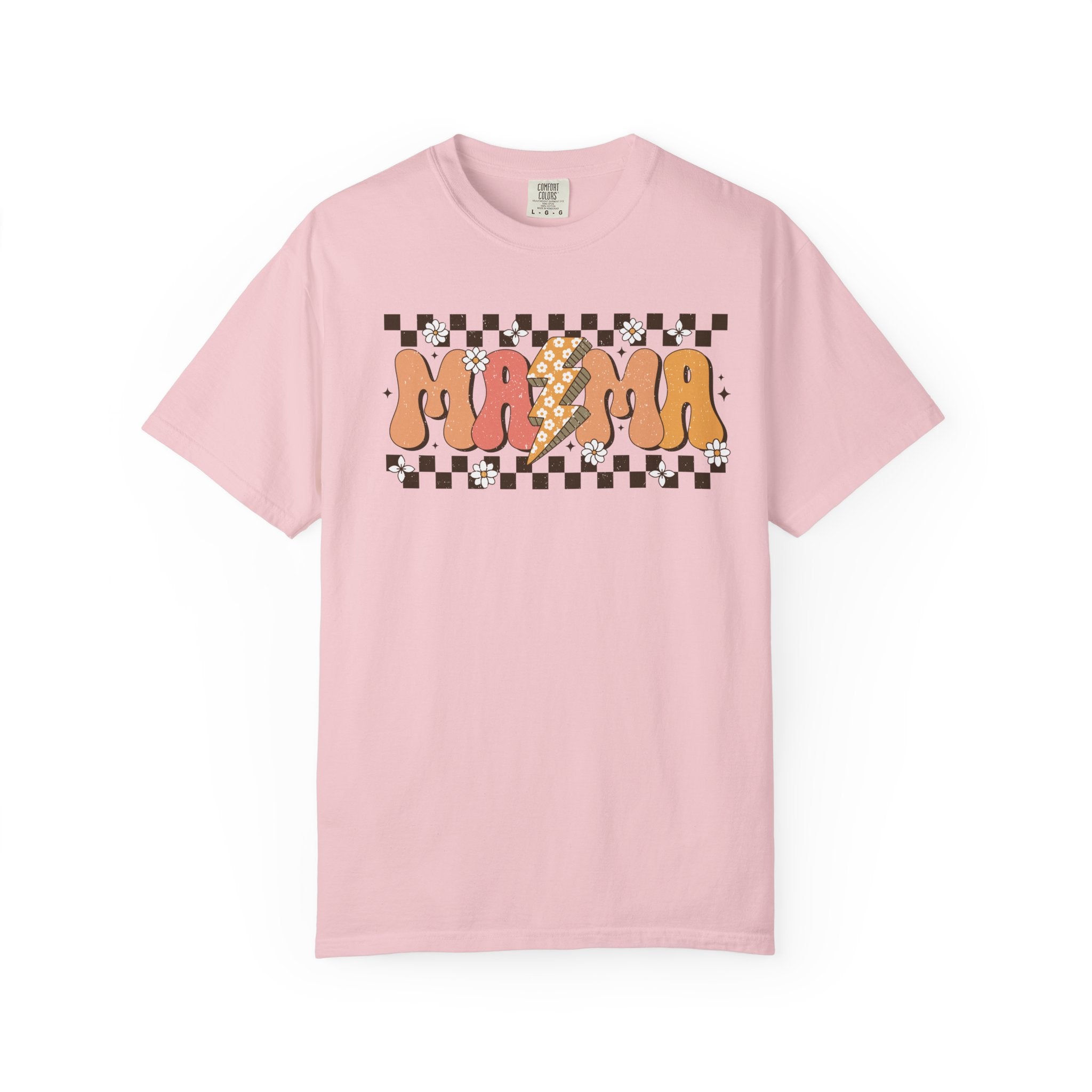 Checkered MAMA Graphic Tee