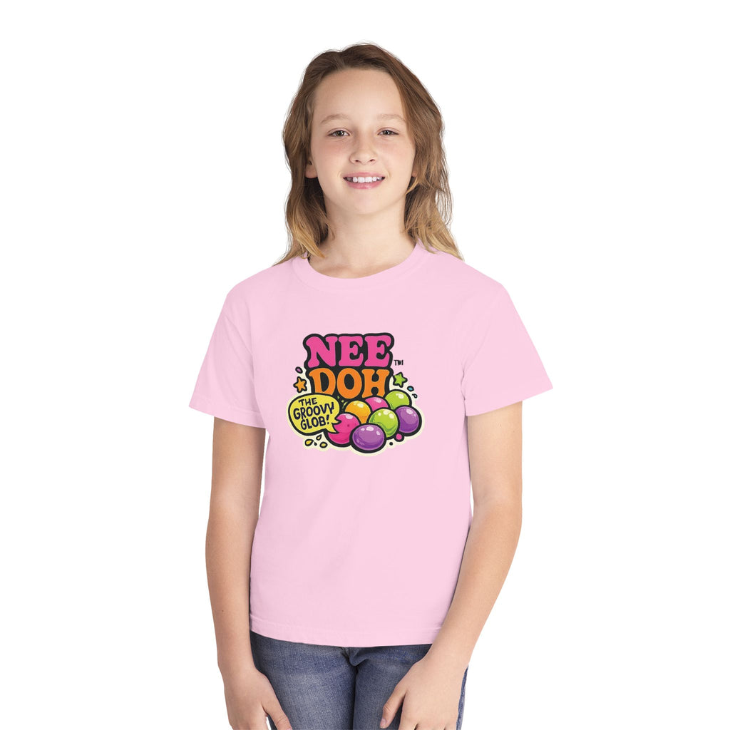 Youth Tee — "Nee Doh! The Groovy Glob" Retro Bubble Graphic
