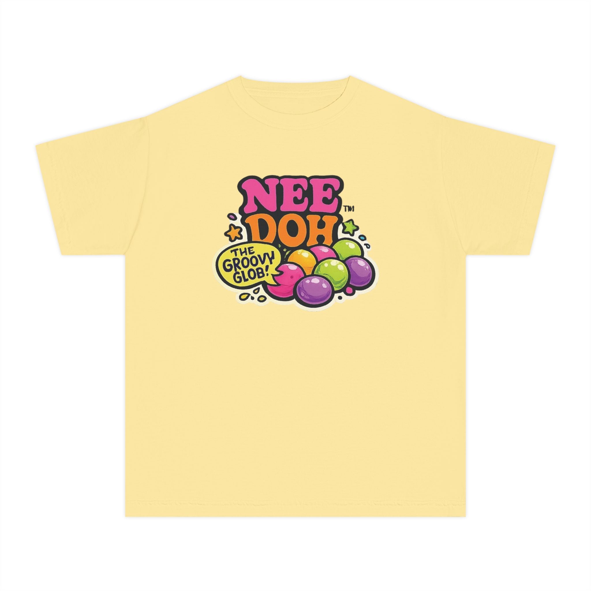 Youth Tee — "Nee Doh! The Groovy Glob" Retro Bubble Graphic