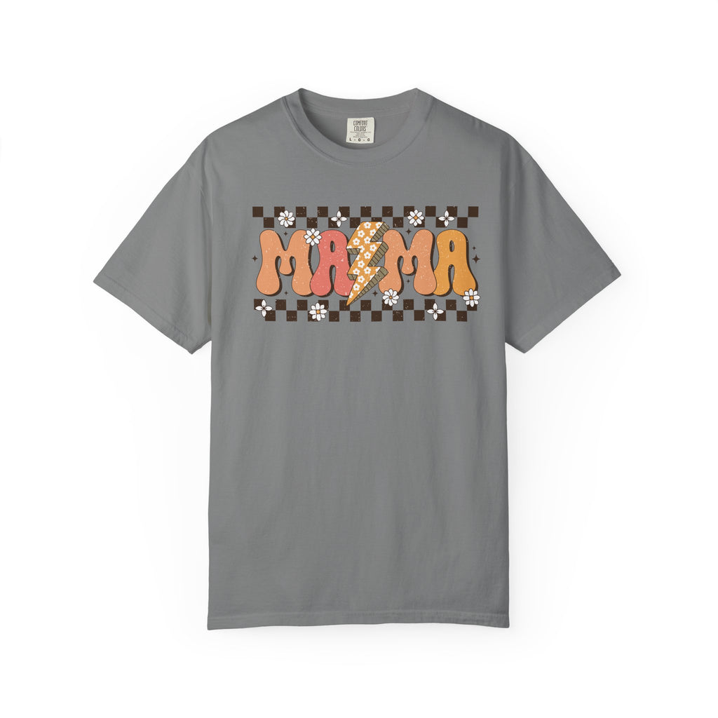Checkered MAMA Graphic Tee