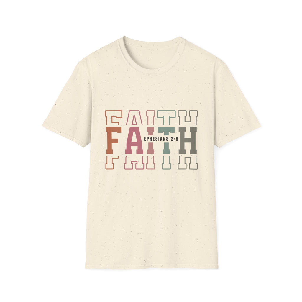 Faith Ephesians 2:8 T-Shirt — Inspirational Christian Tee