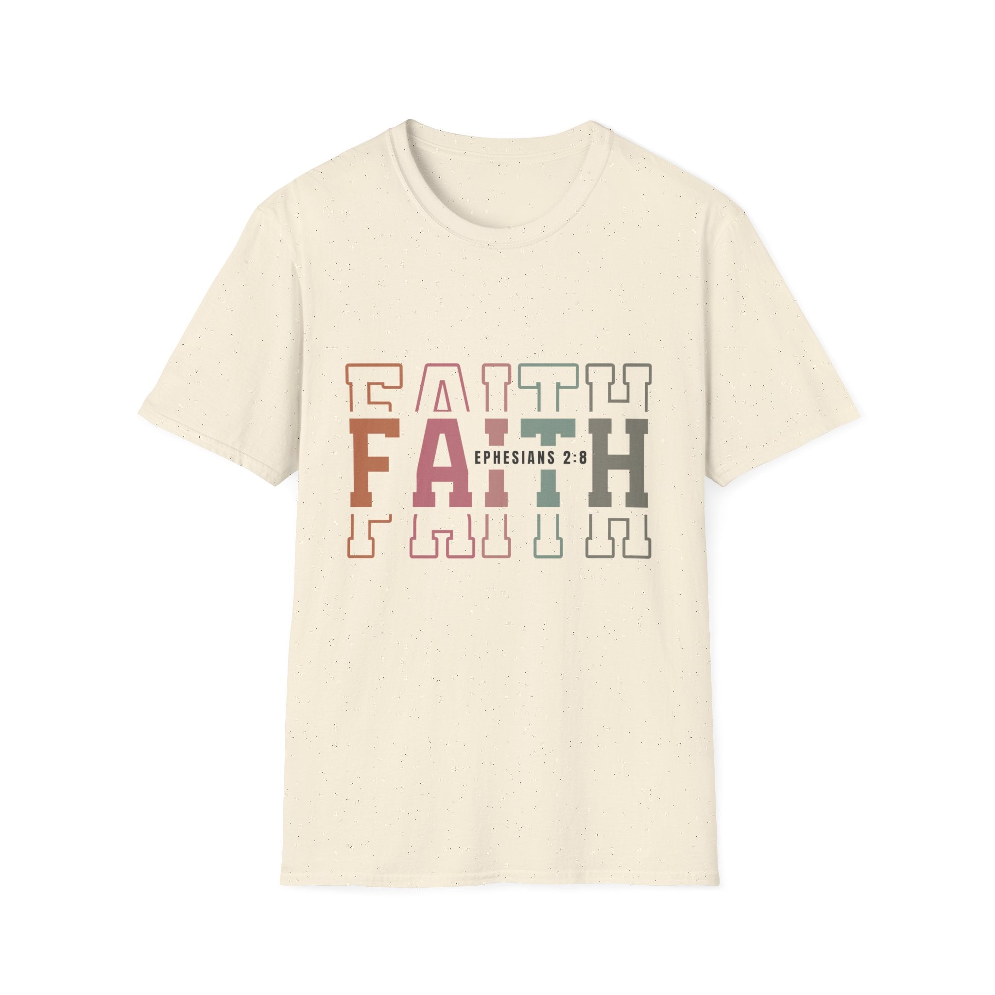 Faith Ephesians 2:8 T-Shirt — Inspirational Christian Tee
