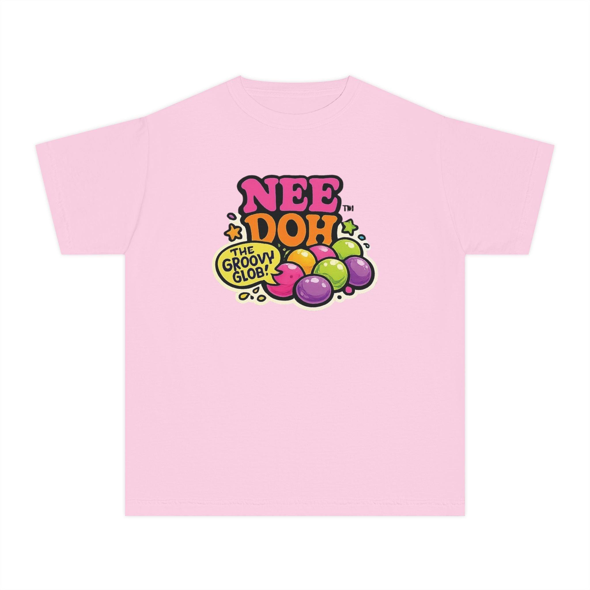 Youth Tee — "Nee Doh! The Groovy Glob" Retro Bubble Graphic