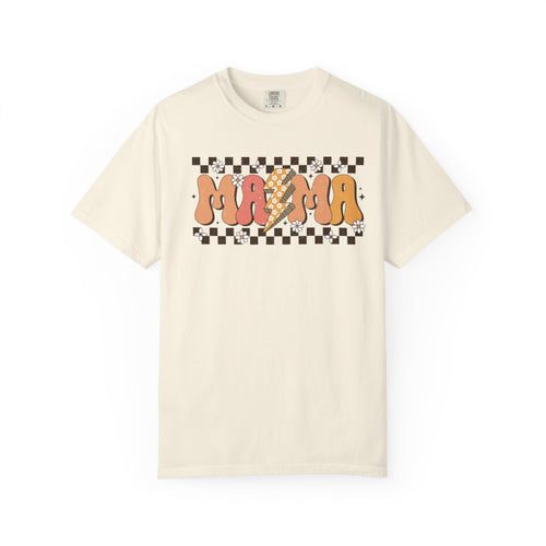 Checkered MAMA Graphic Tee