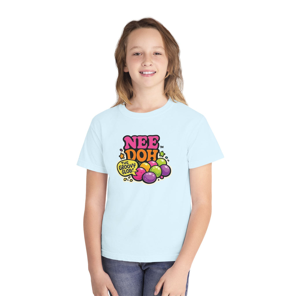 Youth Tee — "Nee Doh! The Groovy Glob" Retro Bubble Graphic