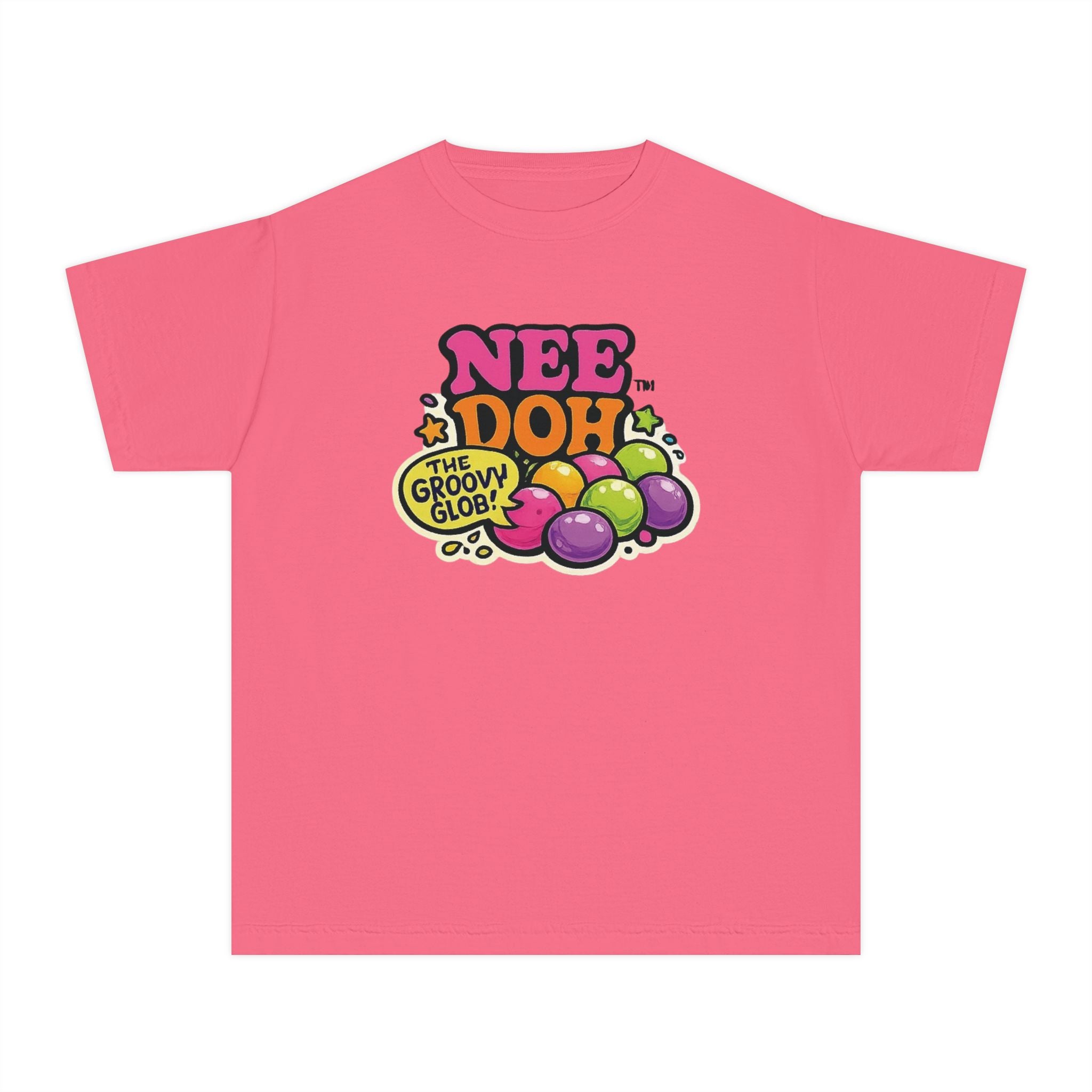 Youth Tee — "Nee Doh! The Groovy Glob" Retro Bubble Graphic