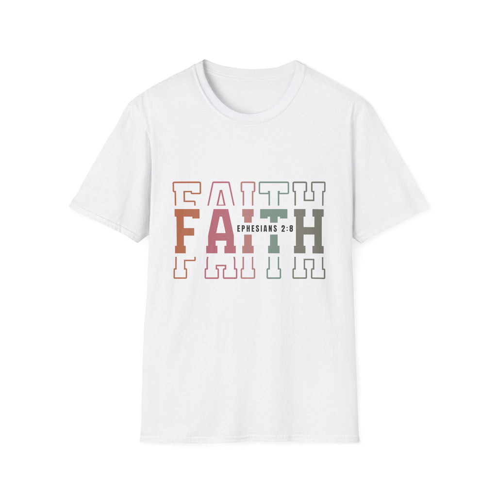 Faith Ephesians 2:8 T-Shirt — Inspirational Christian Tee