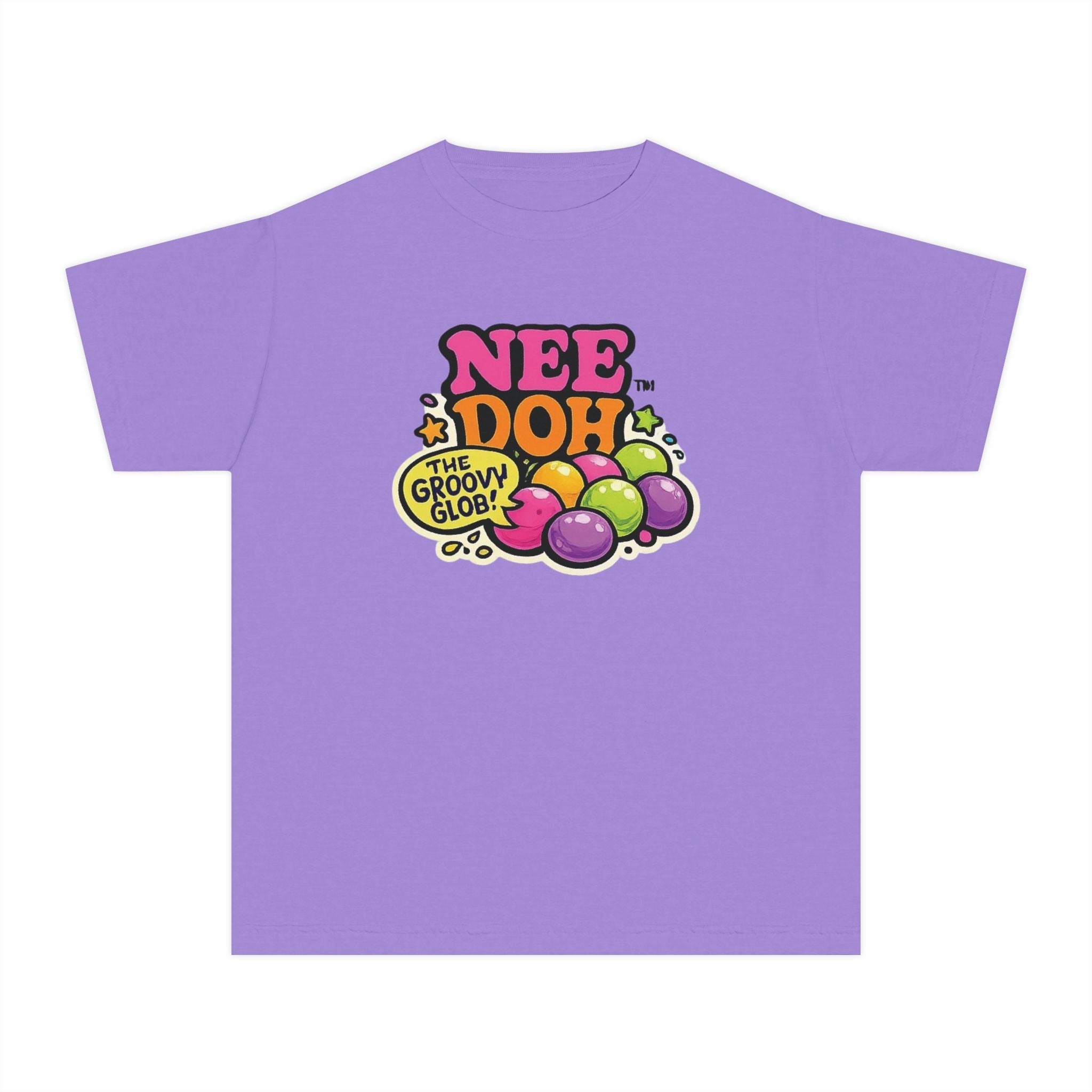 Youth Tee — "Nee Doh! The Groovy Glob" Retro Bubble Graphic