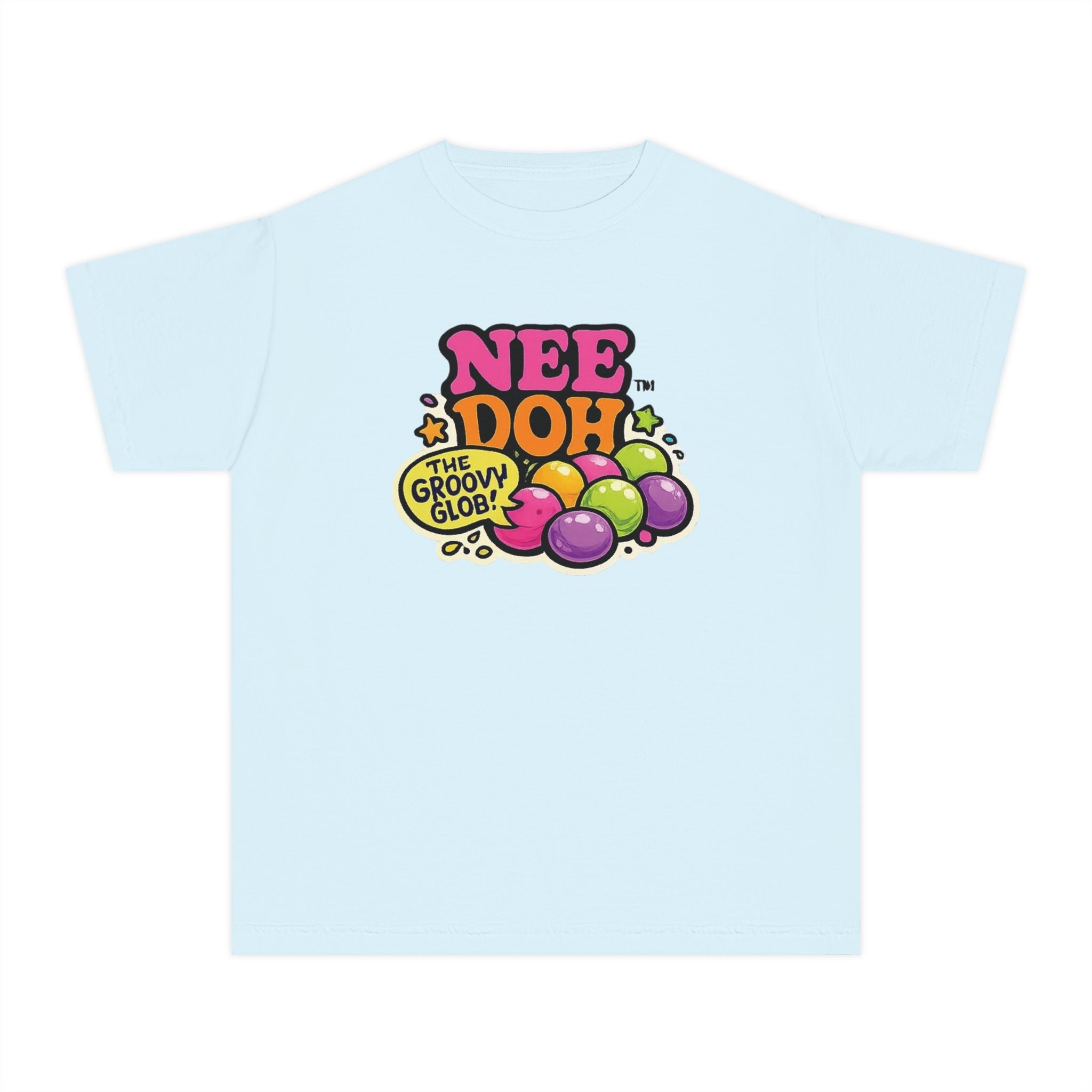 Youth Tee — "Nee Doh! The Groovy Glob" Retro Bubble Graphic